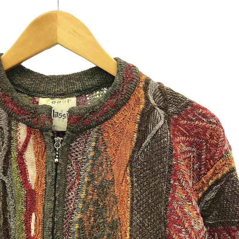 COOGI / クージー | 90s 総柄 プルオーバー ニット M マルチ COOGI / クージー | 90s 総柄 プルオーバー ニット M マルチ