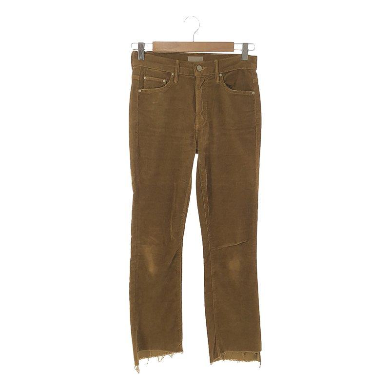 mother MOTHER / マザー | INSIDER CROP STEP FRAY コーデュロイ
