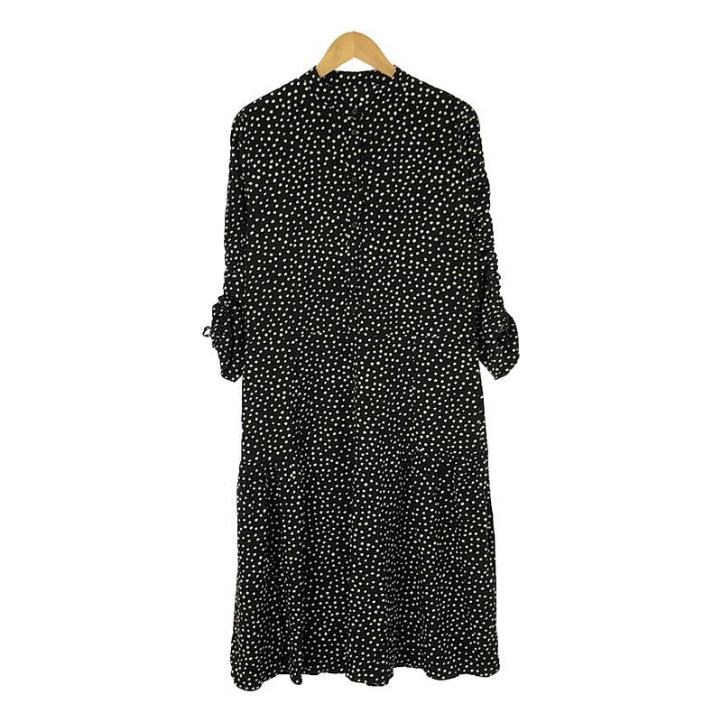 MACHATT / マチャット | ドット ギャザースリーブ プルオーバー  