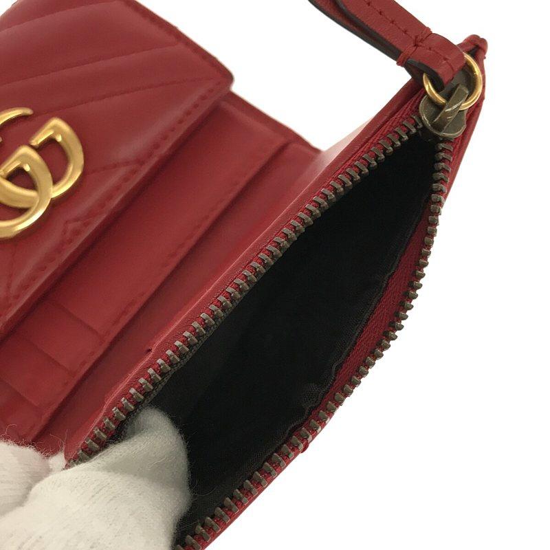 美品】 GUCCI / グッチ | GG マーモント レザー ウォレット 三つ折り
