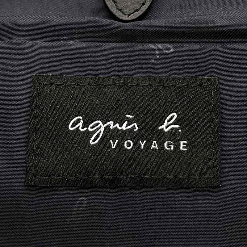 Agnes b. / アニエスベー | voyage ナイロン ボストンバッグ | ブラック | レディース｜kldclothing｜04