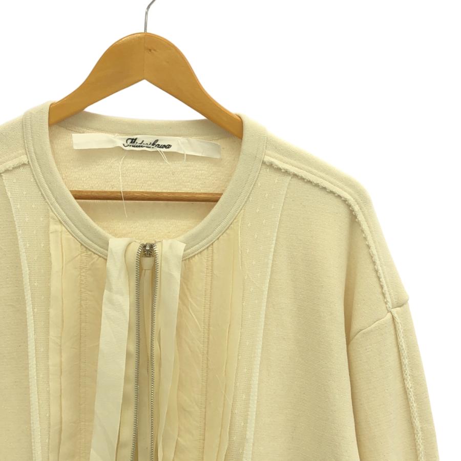 【新品】  Midorikawa / ミドリカワ | 2023AW | Full Zip Sweat ノーカラー フルジップ スウェットジャケット | S | IVORY / アイボリー | メンズ 新品】 Midorikawa / ミドリカワ | 2023AW Full Zip Sweat ノーカラー