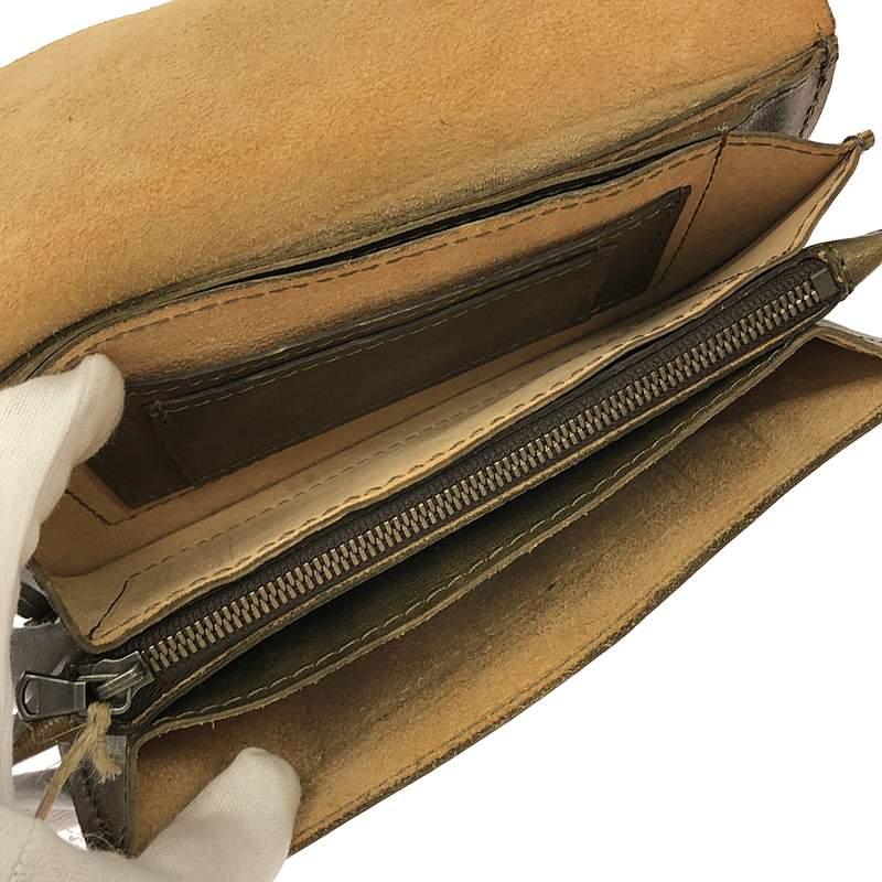 【美品】  TAGLIOVIVO / タリオヴィヴォ | SOFFIETTO WALLET / ソフィットウォレット 財布 | ブラウン | メンズ 美品】 TAGLIOVIVO / タリオヴィヴォ | SOFFIETTO WALLET ソフィット
