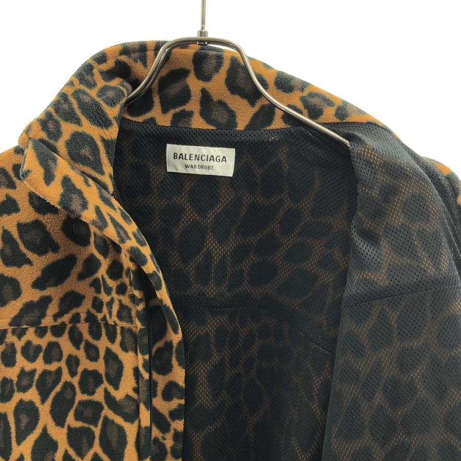 BALENCIAGA（バレンシアガ） ポリエステル レオパード ジップ