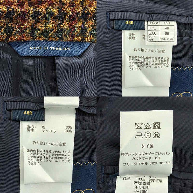 ブルックスブラザーズ REGENT ブルックスツイード 3Bジャケット 42S ブルックスブラザーズ REGENT ブルックスツイード 3Bジャケット