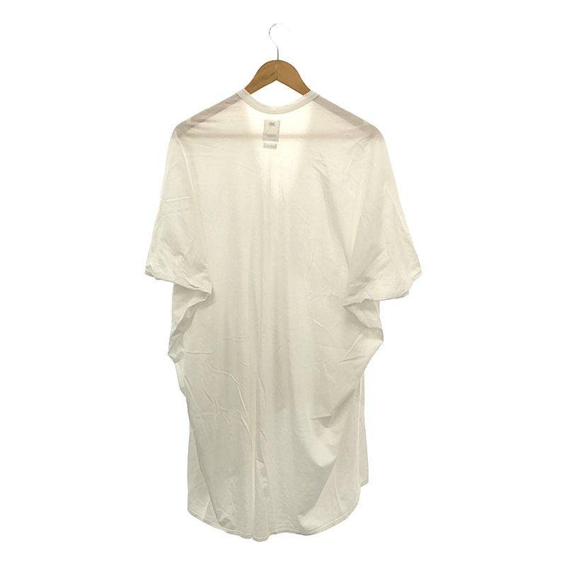 WMV / ダブルエムブイ | RUANA TEE 変形 ポンチョTシャツ | 1 | ホワイト | レディース WMV / ダブルエムブイ | RUANA TEE 変形 ポンチョTシャツ 1
