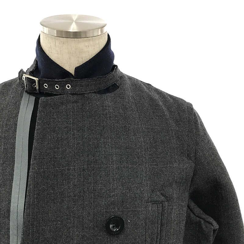 sacai 【美品】 / サカイ | 2022AW CHECK BONDING JACKET sacai 【美品】 / サカイ | 2022AW CHECK BONDING JACKET