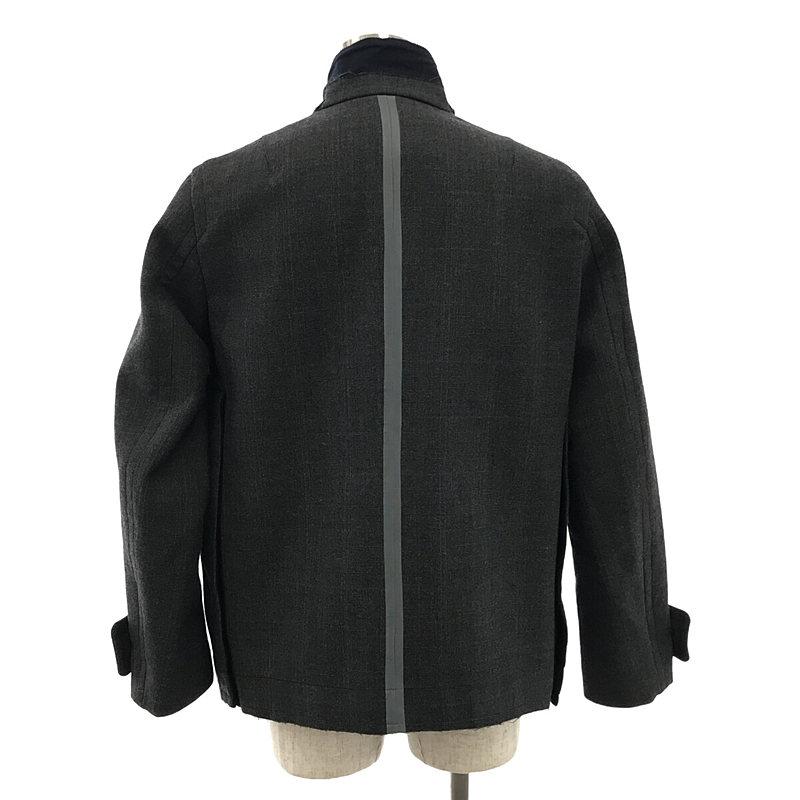 sacai 【美品】 / サカイ | 2022AW CHECK BONDING JACKET sacai 【美品】 / サカイ | 2022AW CHECK BONDING JACKET