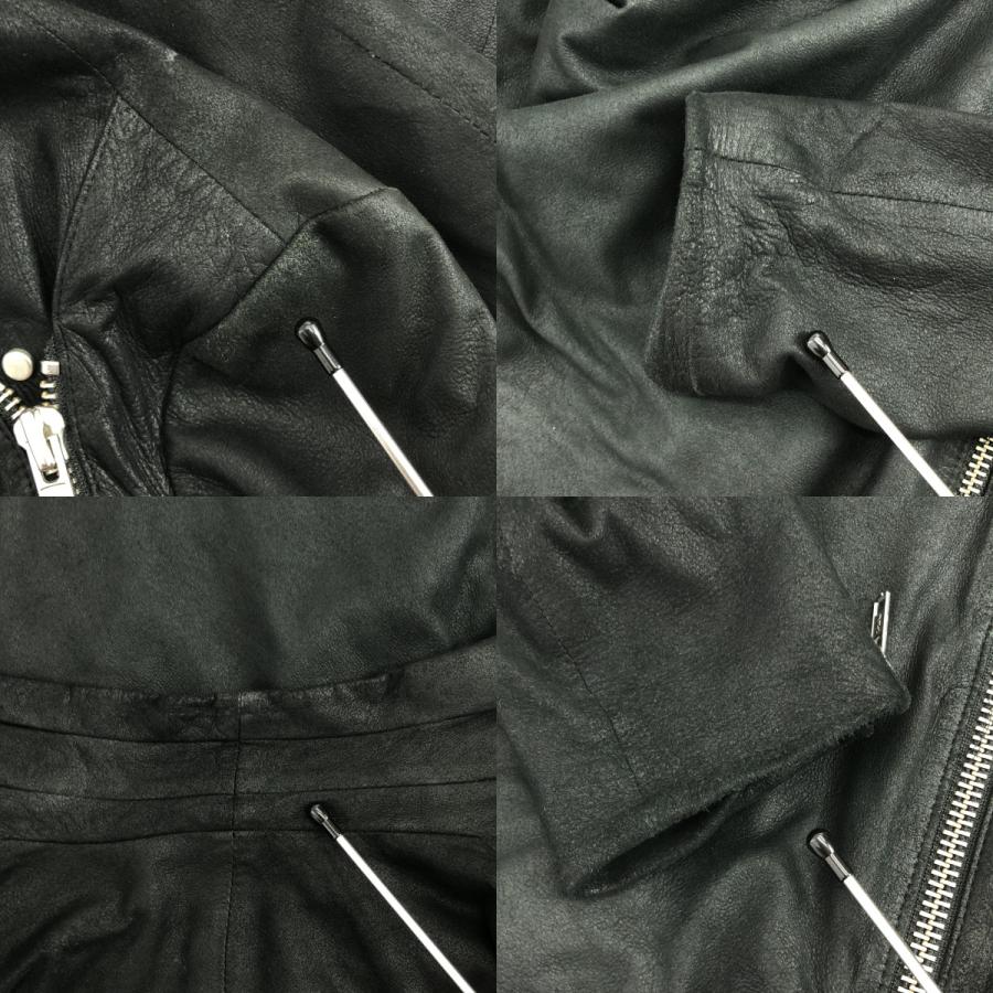 HELMUT LANG（ヘルムートラング） シープレザー レザー ライダース