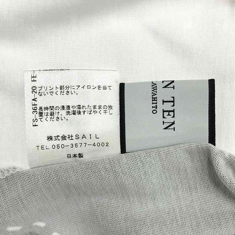 SEVEN TEN by MIHO KAWAHITO / セブンテンバイミホカワヒト | ホースプリントTシャツ | M | ホワイト/ネイビー | レディース SEVEN TEN by MIHO KAWAHITO / セブンテンバイミホカワヒト