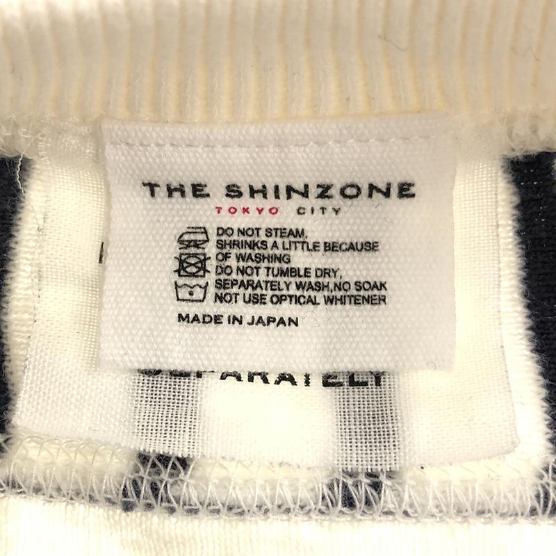 Shinzone / シンゾーン | MILITARY PULLOVER カットソー | FO | ホワイト/ネイビー | レディース｜kldclothing｜05