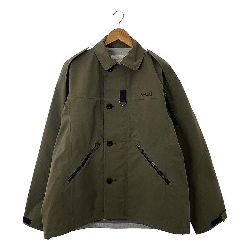 【新品】 sacai / サカイ | 2023AW | Matte Taffeta Breathable Waterproof マットタフタ  ウォータープルーフジャケット | 3 | カーキ : mo5xdhe8d5or : KLD ヤフーショッピング店 - 通販 - Yahoo!ショッピング