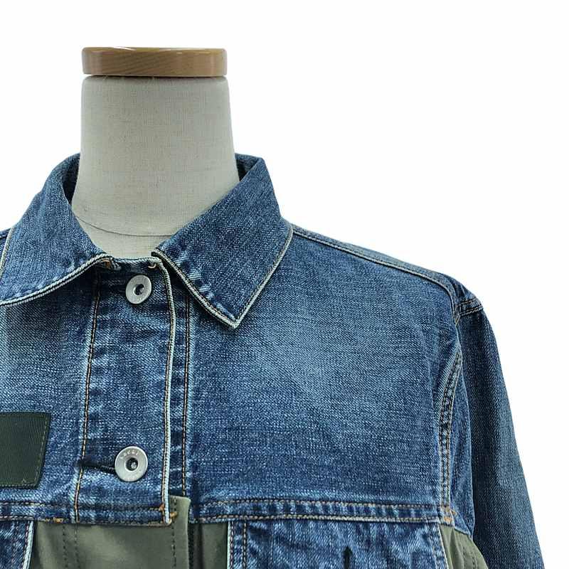 sacai（サカイ） | Denim × Mods Coat デニムドッキング モッズコート