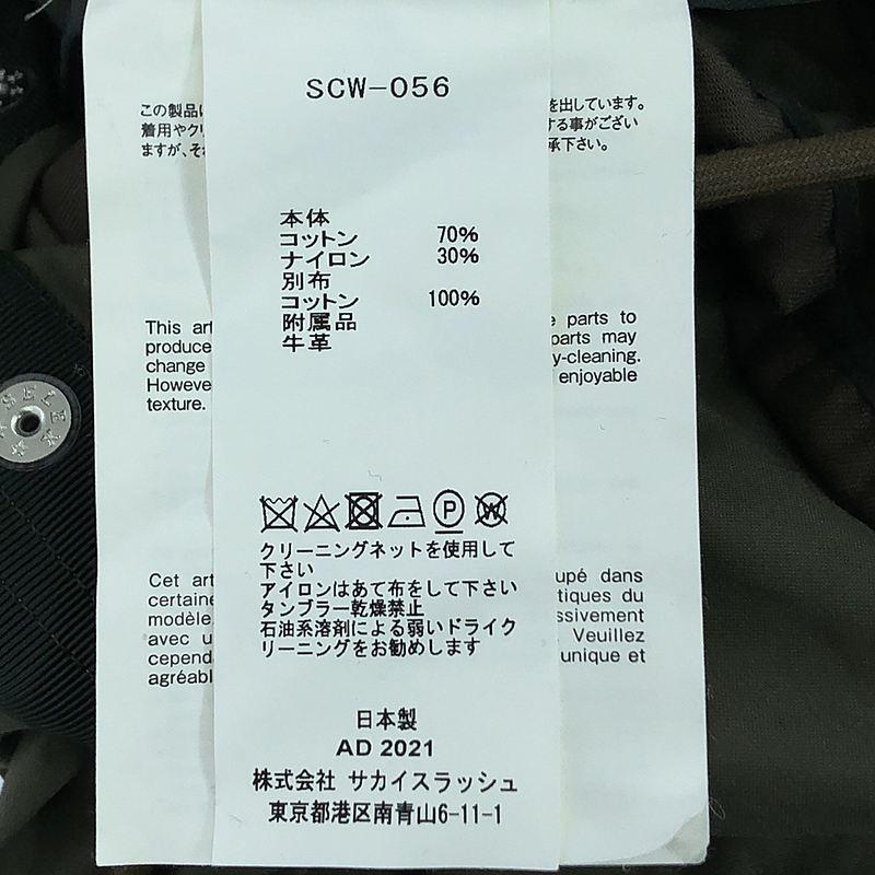sacai（サカイ） | Denim × Mods Coat デニムドッキング モッズコート
