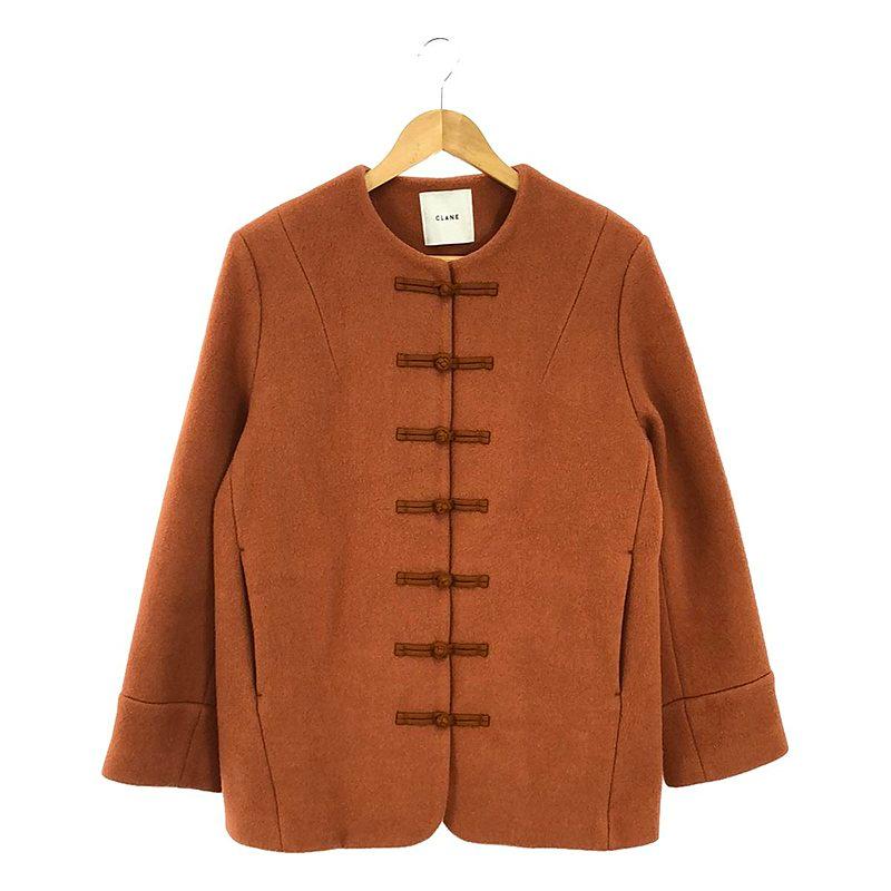 CLANE NO COLLAR CHINA COAT ノーカラーチャイナコート CLANE NO COLLAR CHINA COAT