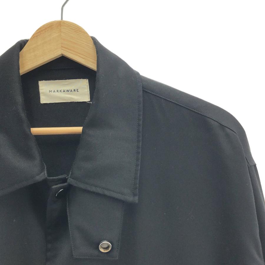 24aw　完売品 MARKAWARE カシミヤサテンコーチジャケット サイズ2 markaware MARKAWARE / マーカウェア | CASHMERE SATIN COACH