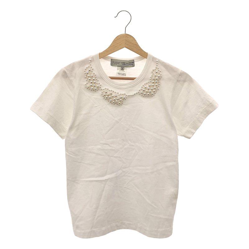 COMME des GARCONS / コムコム | × Jupe by JACKIE パールデザイン T 