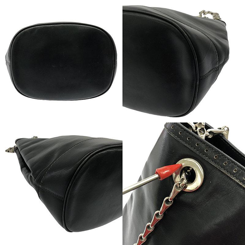 CELINE / セリーヌ | オールドセリーヌ サークルロゴ レザー