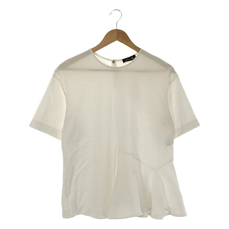 DRAWER Drawer / ドゥロワー | コットン天竺アシンメトリープル  