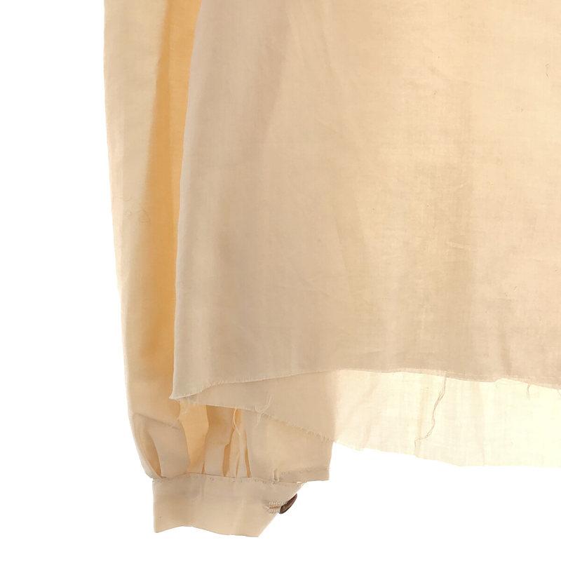 【新品】  ARCHIVIO J.M.Ribot / アルキビオジェイエムリボット | 2021SS | Riforma Vintage Cotton Shirt シャツ | M | オフホワイト | レディース｜kldclothing｜03
