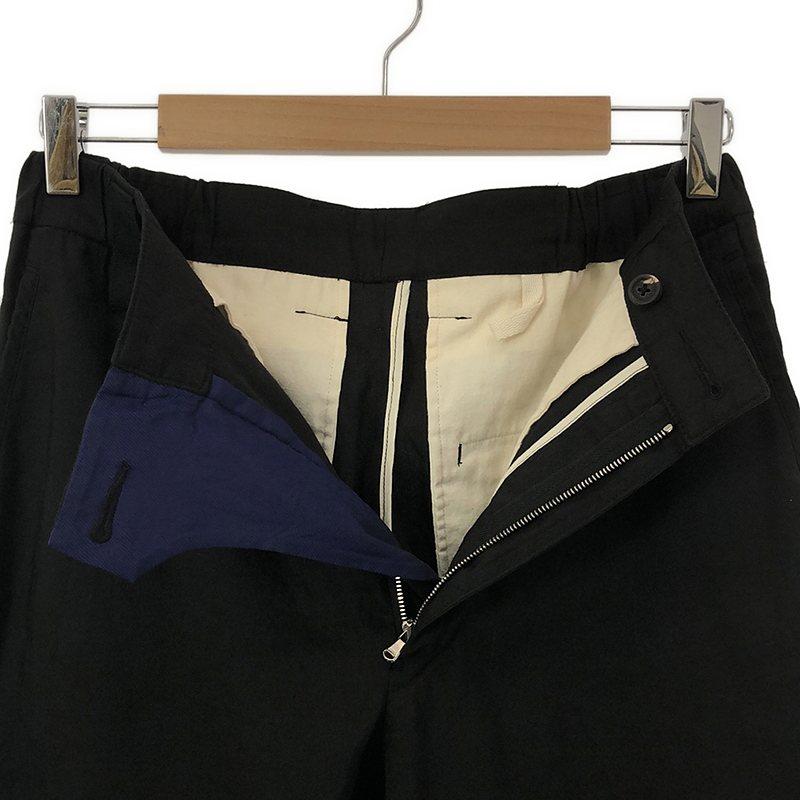 美品】 ziggy chen / ジギーチェン | リネン サイドライン スラックス 
