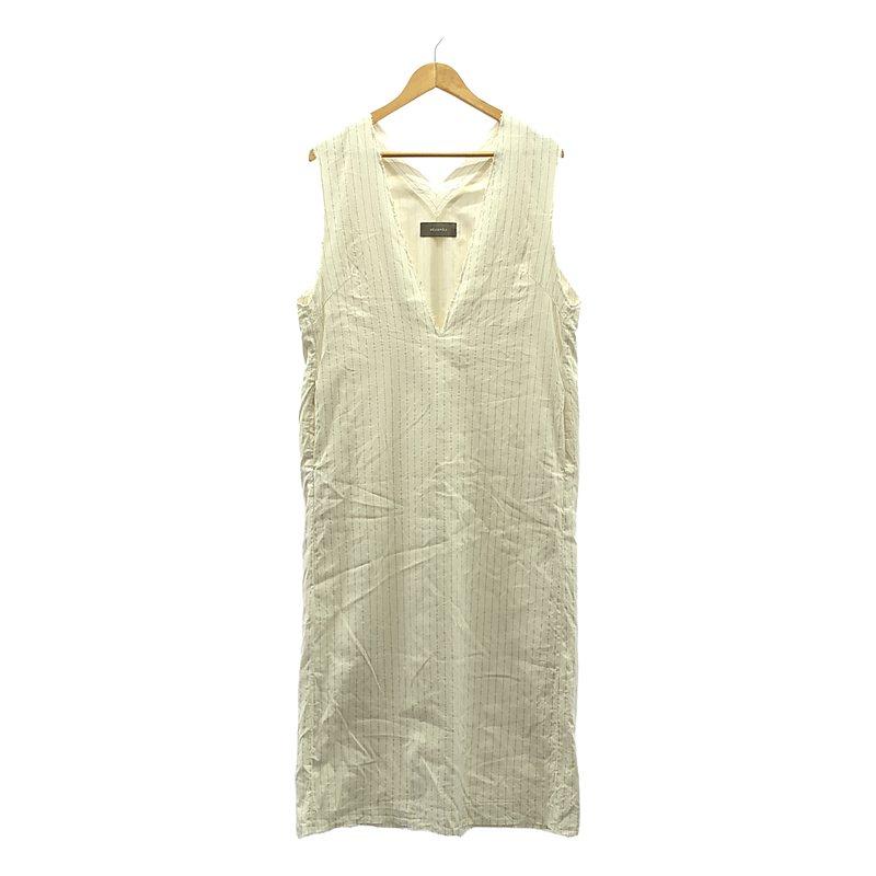 HELIOPOLE / エリオポール | DEEP V NECK DRESS ディープVネック 