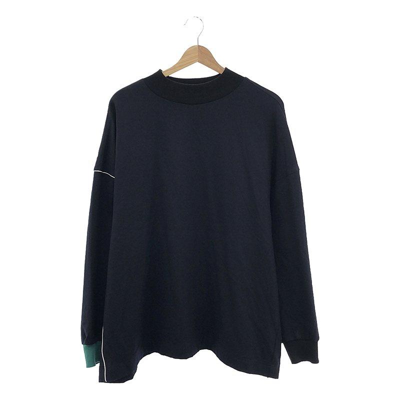 ENFOLD / エンフォルド | 2021AW | RIB N/C PULLOVER ストレッチ  