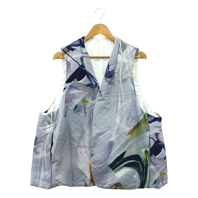 【新品】  prasthana / プラスターナ | reversible padding vest [clg/fw#1] / ベスト | S | ブルー | メンズ 新品】 prasthana / プラスターナ | reversible padding vest [clg/fw