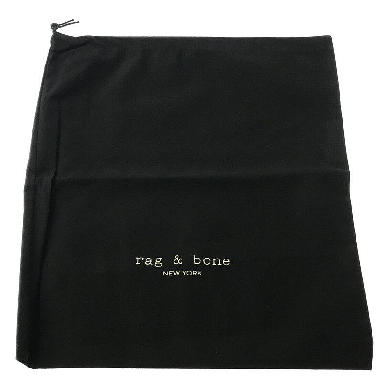 【新品】  rag & bone / ラグアンドボーン | HARRW BOOT レザー ストラップ ブーティー チャンキーヒール ショートブーツ 箱・保存袋有 | 38 | ブラック |｜kldclothing｜07