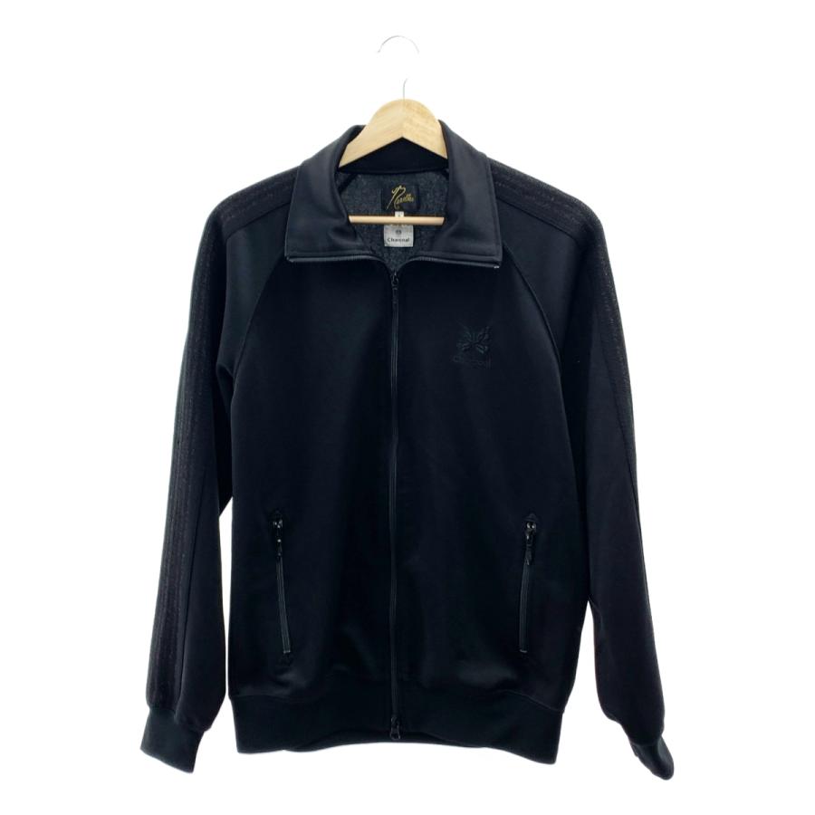 Needles / ニードルス | × Charcoal Track Jacket / パピヨン ジャージ トラックジャケット | S | ブラック | メンズ Needles（ニードルス） | × Charcoal Track Jacket / パピヨン