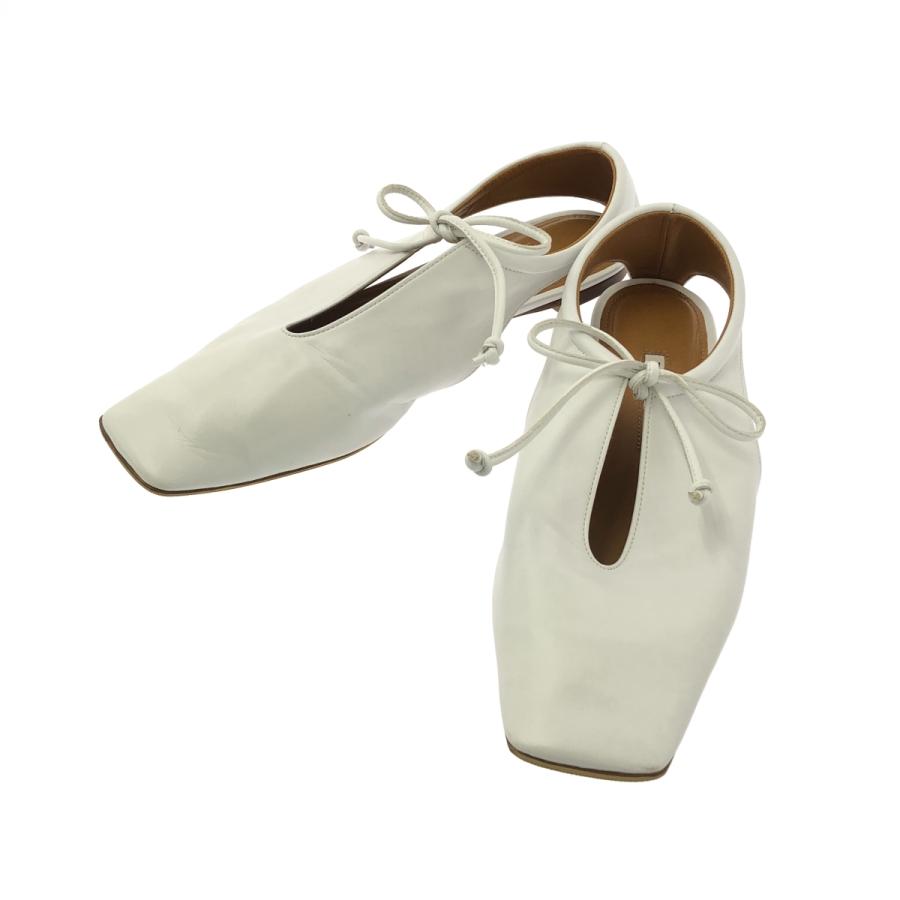 pippichic スクエアトゥフラットシューズ