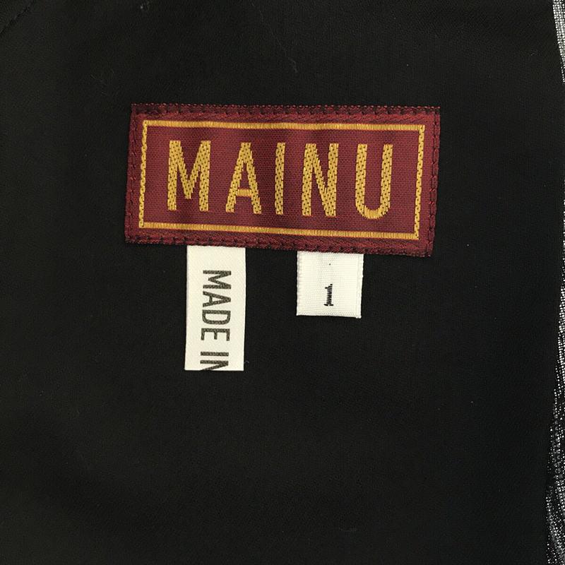 【新品】  MAINU / マイヌ | 2021SS | Linen/和紙 Ojo Stripe Side Dirts Pocket Wide Pants リネン ストライプ サイドダーツポケット ワイ｜kldclothing｜07