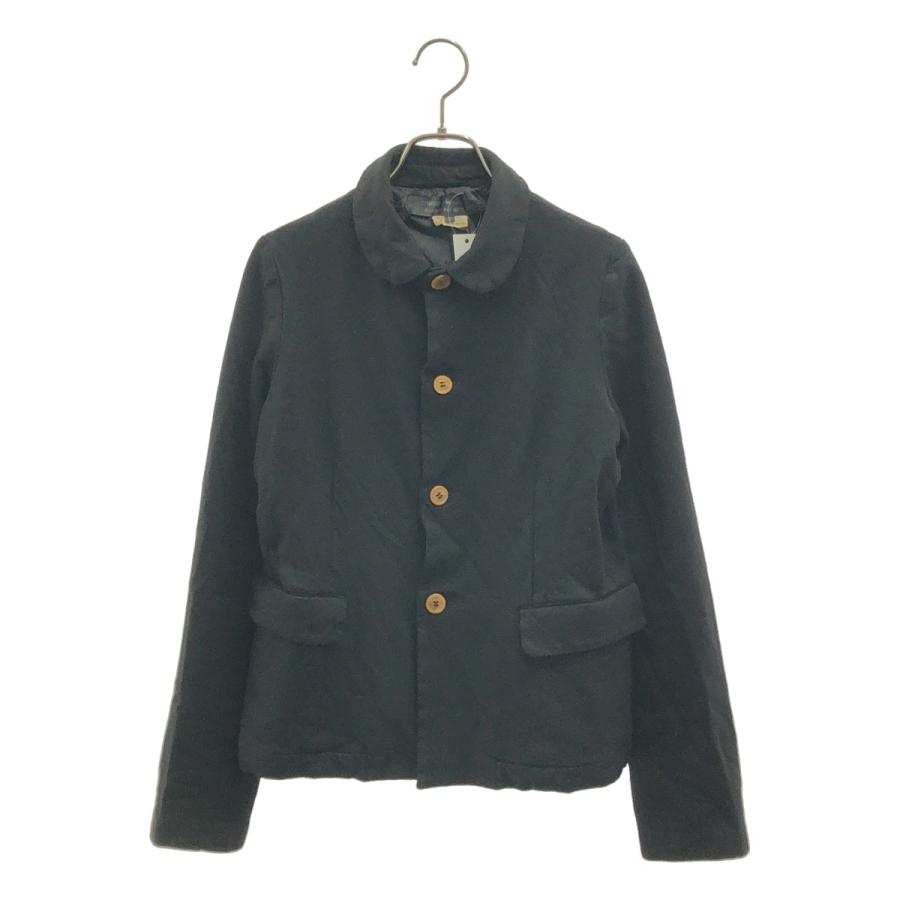 COMME des GARCONS / コムコム ポリエステル 丸襟 シングルジャケット