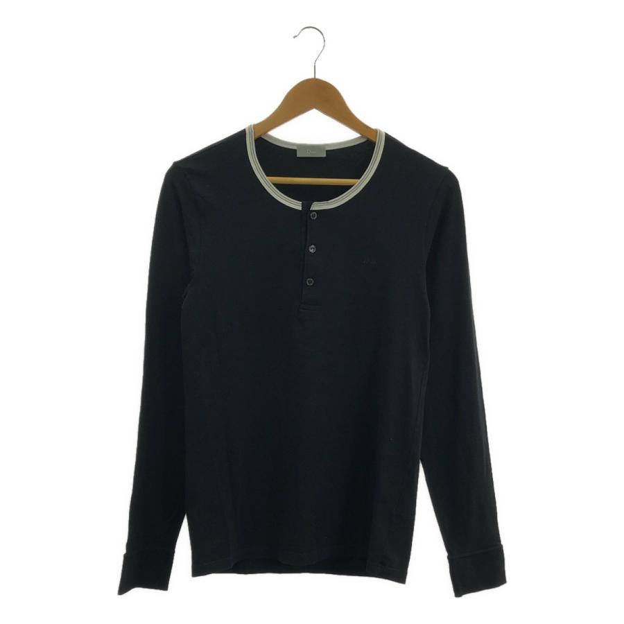 Dior HOMME homme / ディオールオム コットン ロゴ刺しゅう ヘンリー