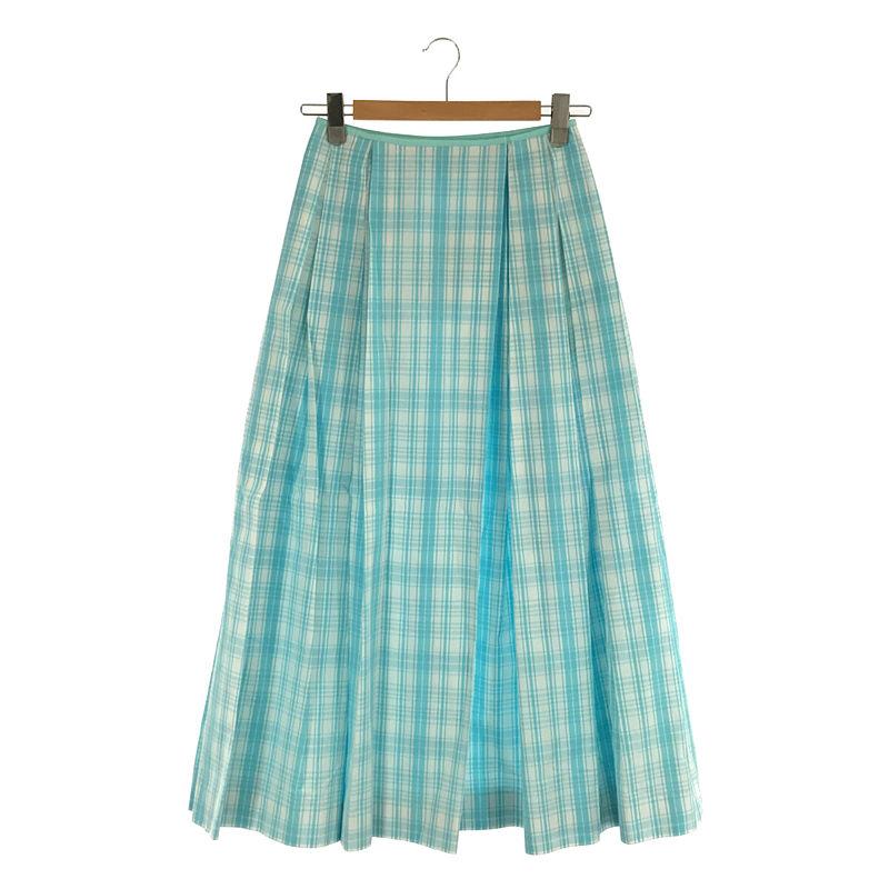 DRAWER 【新品】 Drawer / ドゥロワー | コットン シルク タータン 