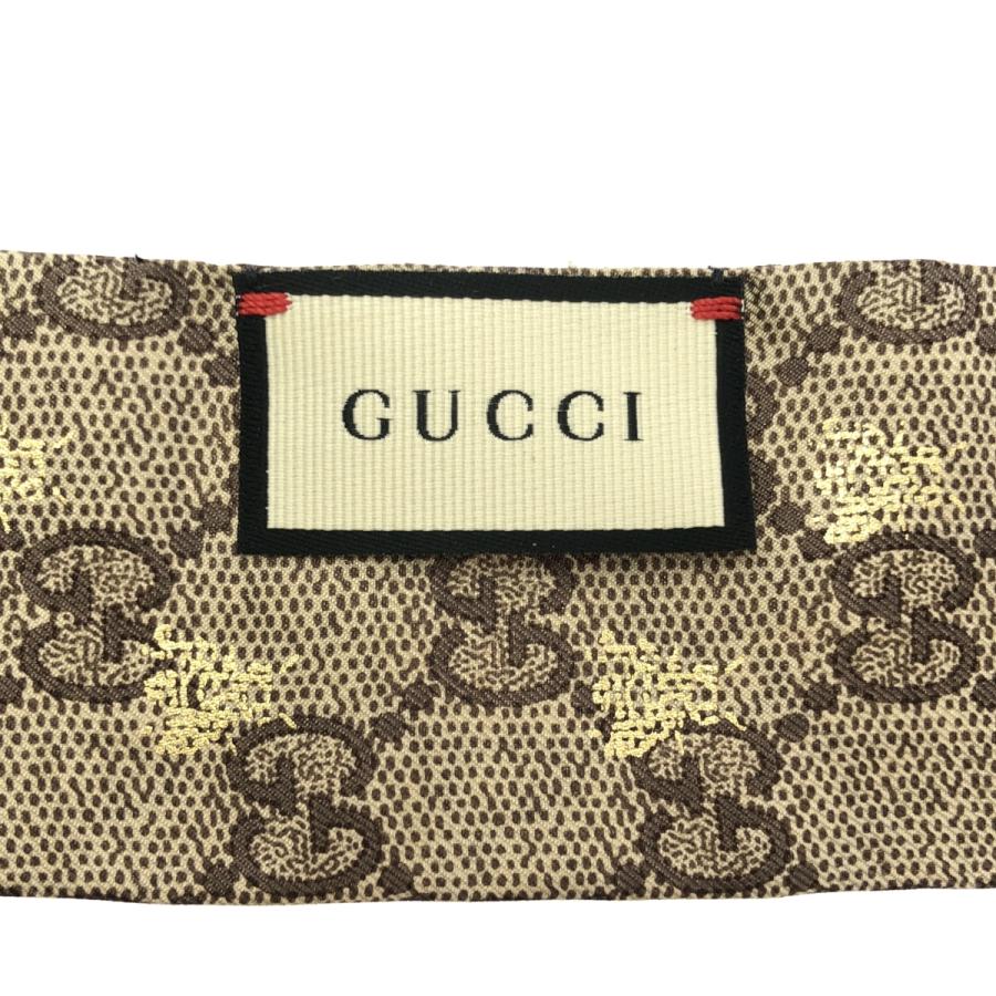 GUCCI（グッチ） Neck Bow Bee / ネックボウ ビー GGロゴ シルク