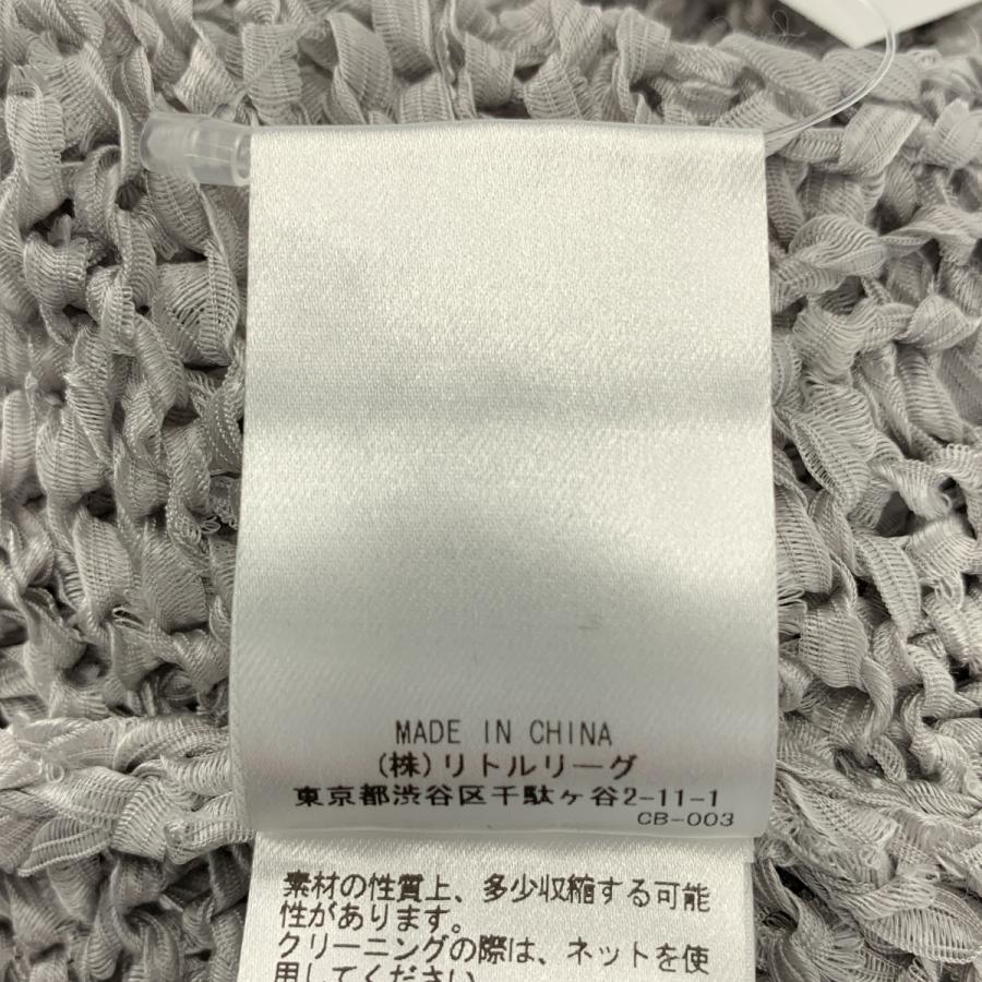 ebure ebure / エブール シルク テープ ハンドニットトップス : KLD