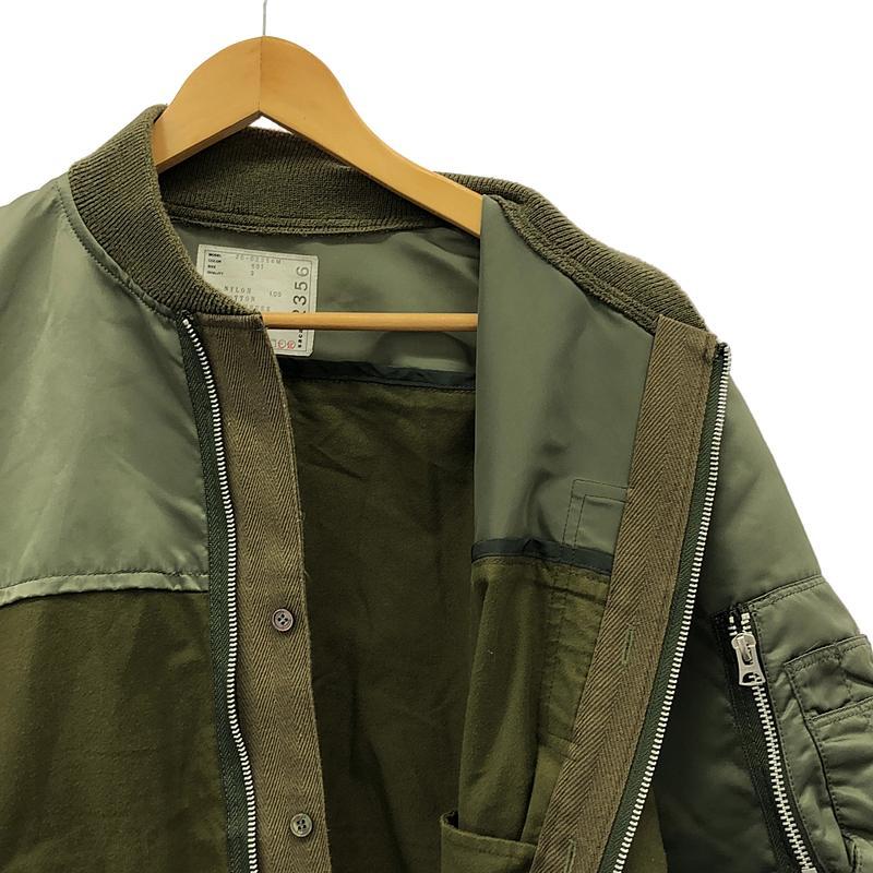 sacai / サカイ | 2020SS Nylon Twill Cotton Blouson MA-1 ナイロン