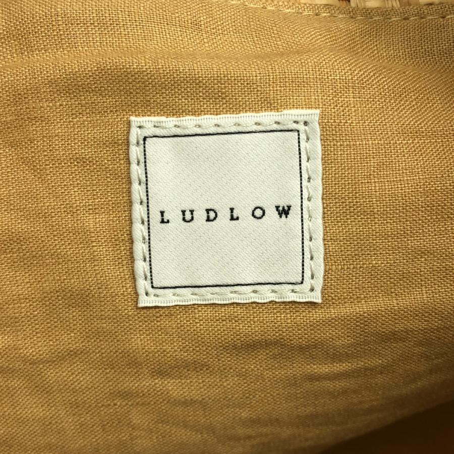 【未使用タグ付】Ludlow ラドロー ハンドルバスケット 新品タグ付 LUDLOW フレアストロー バスケット♡神崎恵 ラドロー