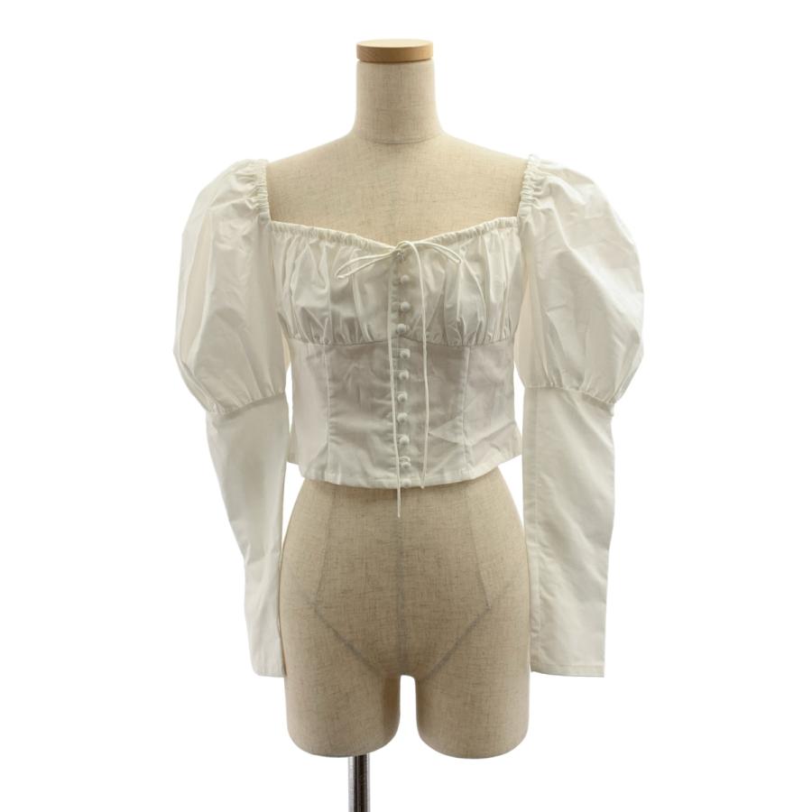 malion vintage パフスリーブブラウス vintageパフスリーブブラウス malion vintage パフスリーブブラウス