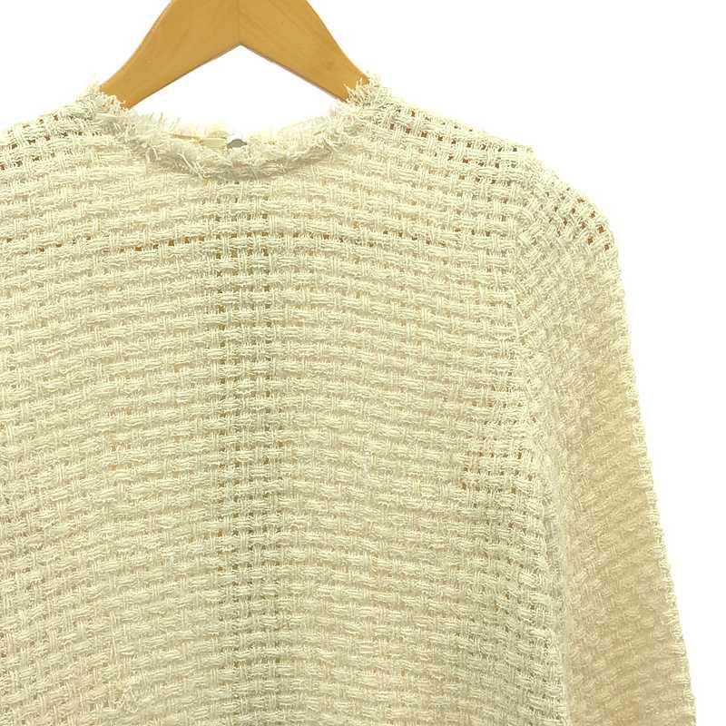 AURALEE / オーラリー | 2024SS HOMESPUN SUMMER TWEED MESH P/O