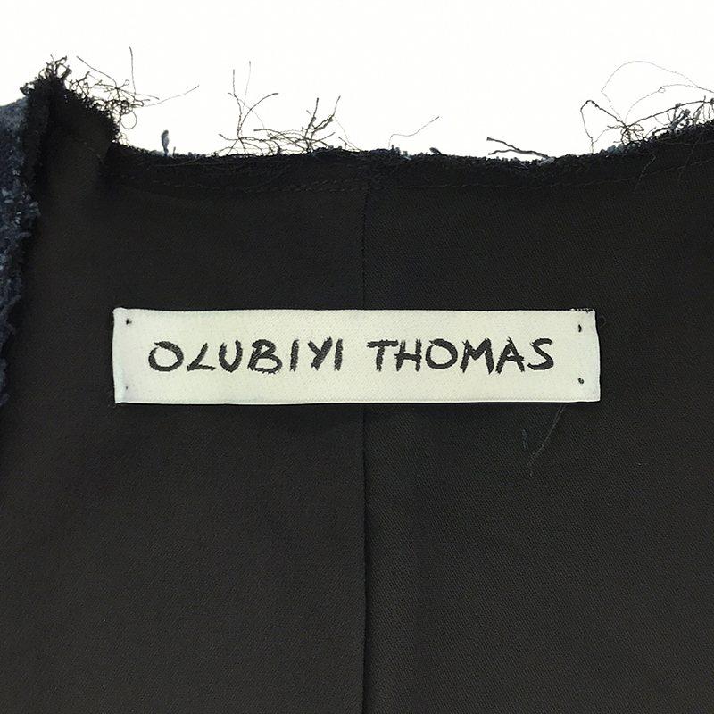 新品】 OLUBIYI THOMAS / オルヴィトーマス | 2023SS collarless work