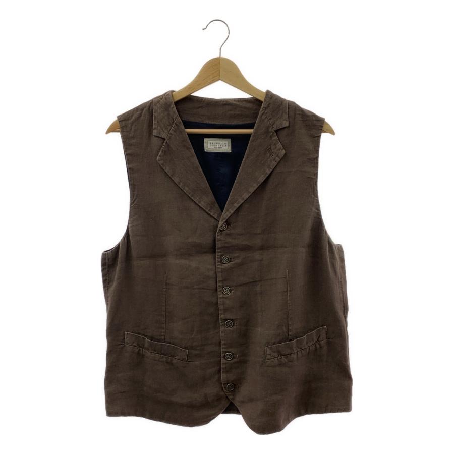 BRUNELLO CUCINELLI（ブルネロクチネリ） バックアジャスター ジレ