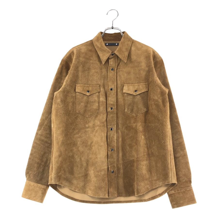 MINEDENIM ウエスタンシャツジャケット MINEDENIM / マインデニム Suede Leather Western SH 牛革 スエード