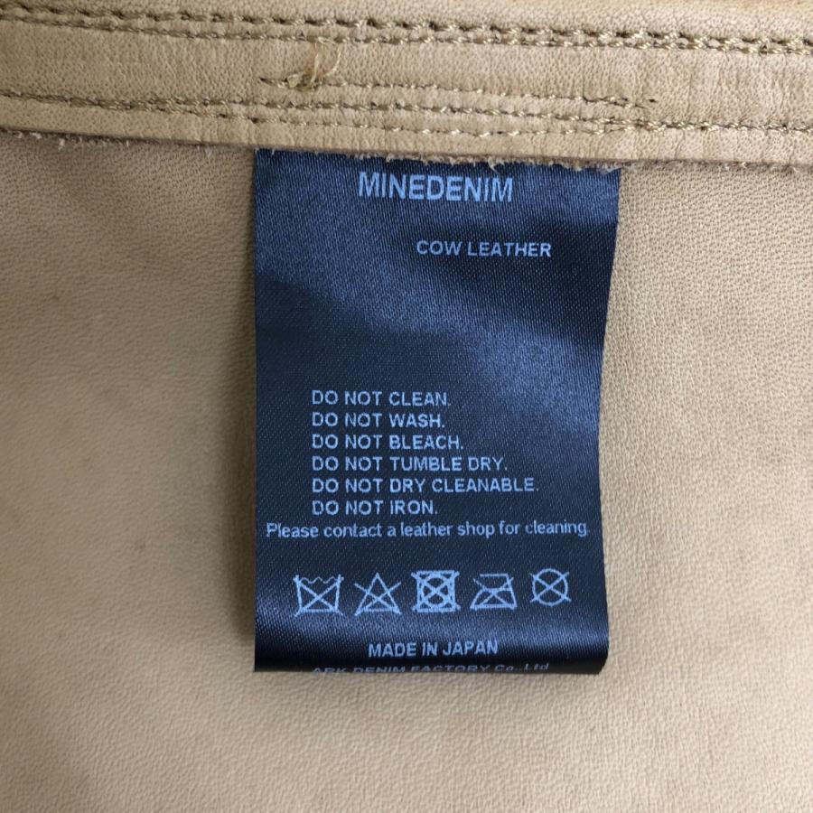 MINEDENIM / マインデニム Suede Leather Western SH 牛革 スエード