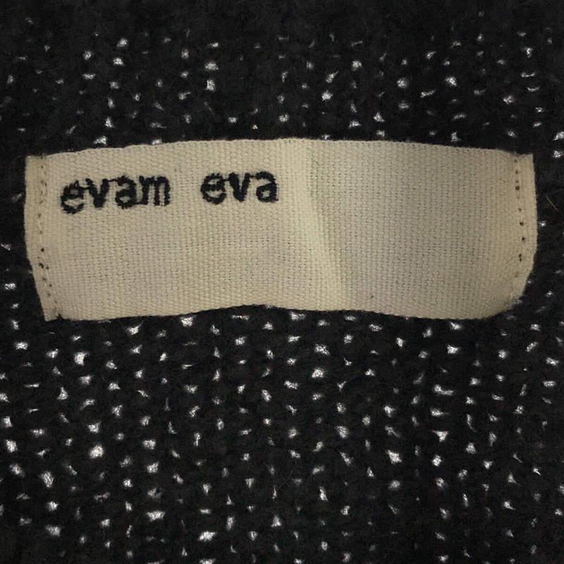 【美品】  evam eva / エヴァムエヴァ | cashmere sable pullover ニット | グレー | レディース｜kldclothing｜05