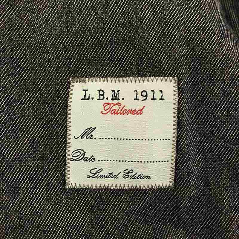 L.B.M.1911 / エルビーエム1911 | SLIM FIT コットン ウール 2B テーラードジャケット | 44R | グレー | メンズ｜kldclothing｜06