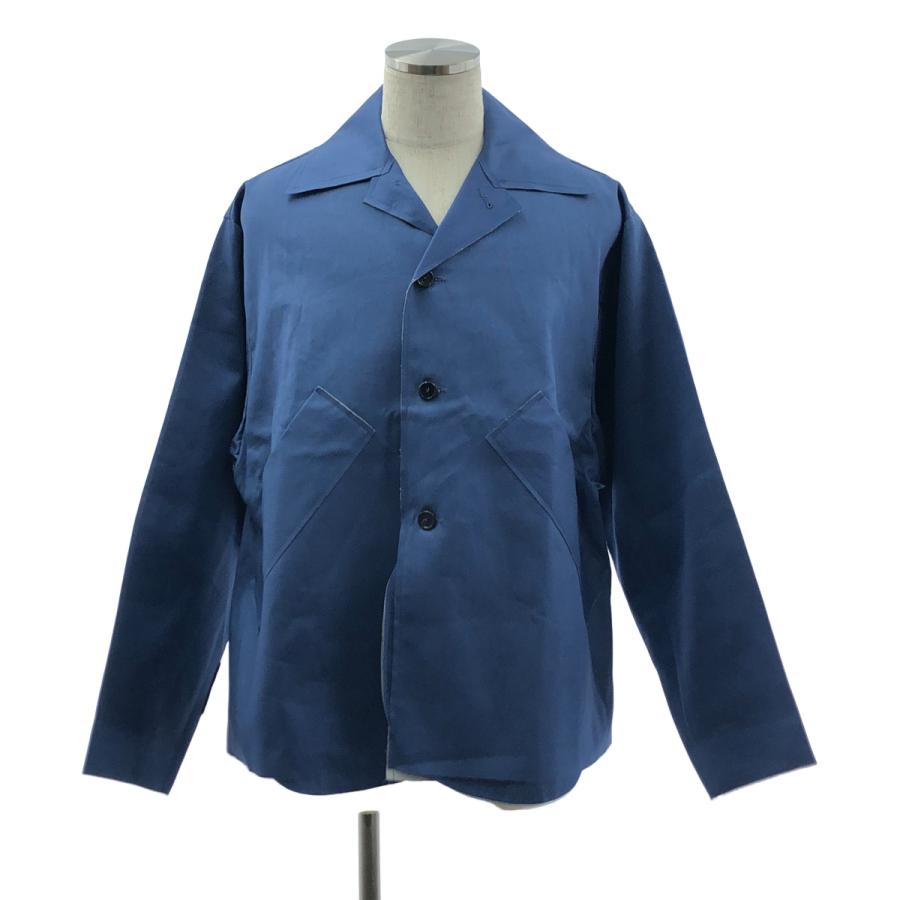【美品】  CAMIEL FORTGENS / カミエルフォートへンス | SHORT MAC XXL ウォータープルーフ オーバーサイズ マッキントッシュ ジャケット | XS | ブルー | メンズ 美品】 CAMIEL FORTGENS / カミエルフォートへンス | SHORT MAC XXL
