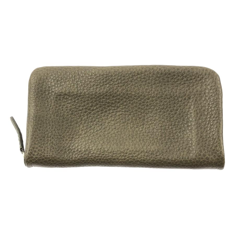 土屋鞄 長財布 トーンオイルヌメ クッションファスナー 限定色 美品