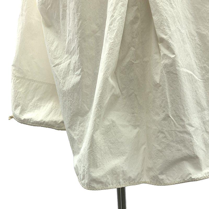 JIL SANDER / ジルサンダー | Ruffled Voile Blouse / 付け襟 スキッパー ギャザー ボリューミー ブラウス トップス | 36 | ホワイト | レディース JIL SANDER（ジルサンダー） | Ruffled Voile Blouse / 付け襟